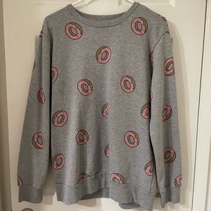 Forever 21 men donut crew neck